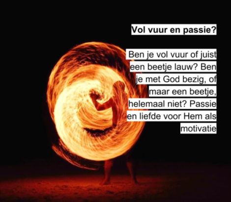 Vol vuur en passie?