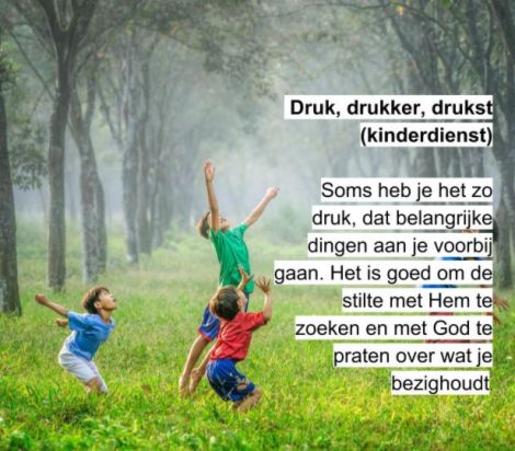 Druk, drukker, drukst